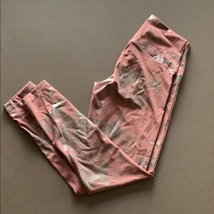 DYI Pink and Silver Leggings